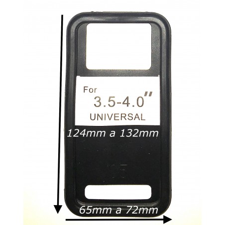 funda 3.5" 4" Silicona ajustable universal trasera