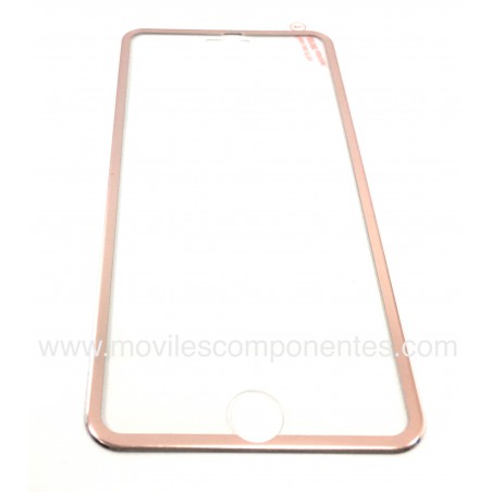 Protector de Pantalla iPhone 7 con Borde Aluminio