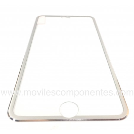 Protector de Pantalla iPhone 7 Plus con Borde Aluminio