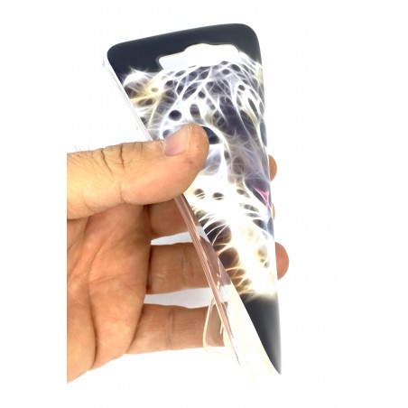 Funda Silicona J7 2016 J710 de Leopardo