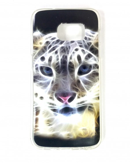 Funda Silicona S7 de Leopardo