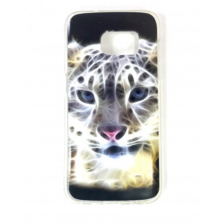 Funda Silicona S7 de Leopardo