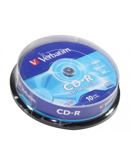 CD-R  Verbatim pack 10 unidades