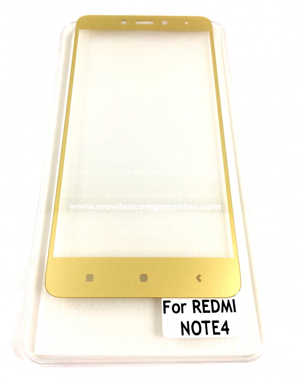 Cristal Protector Xiaomi Redmi Note 4 (Completo)