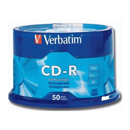 CD-R  Verbatim pack 50 unidades