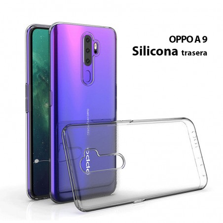 Funda Silicona Trasera Transparente Oppo Reno A9