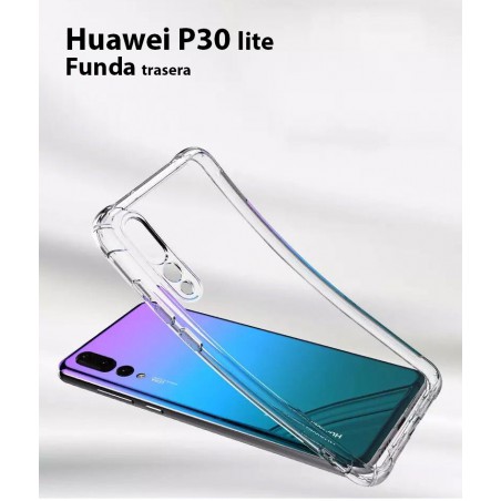 Funda Silicona Trasera Transparente Huawei P30 lite