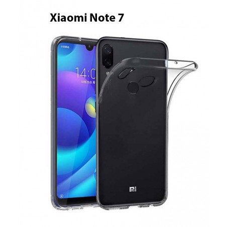 Funda Silicona Trasera Transparente Xiaomi Note 7