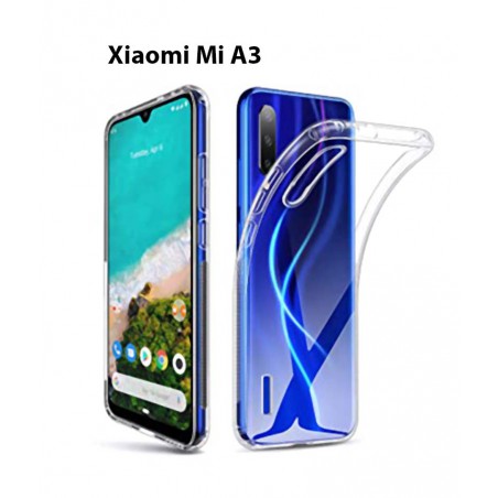 Funda Silicona Trasera Transparente Xiaomi Mi A3