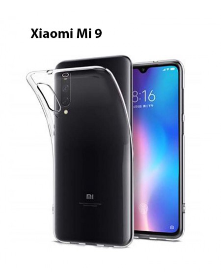 Funda Silicona Trasera Transparente Xiaomi Mi 9