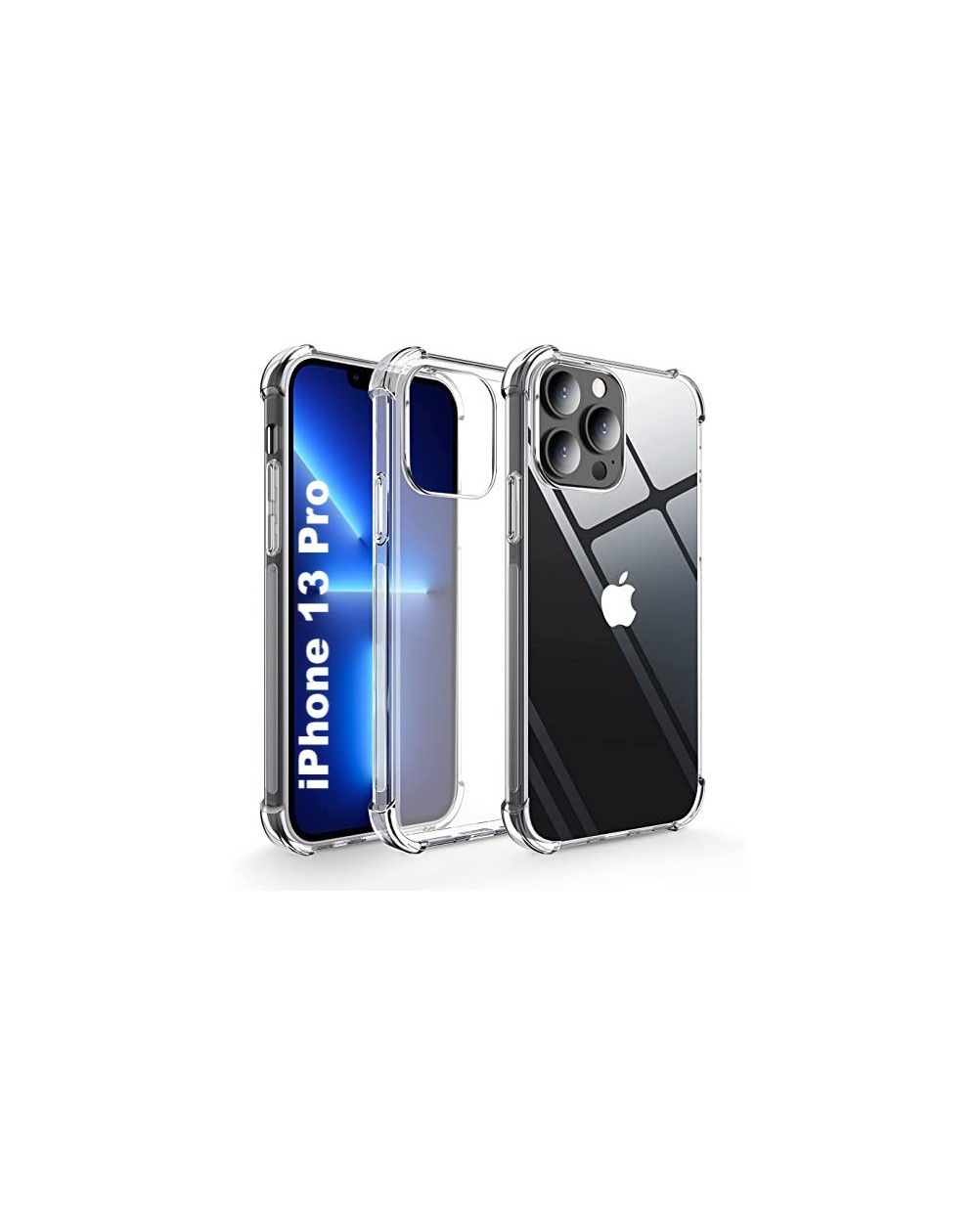 Funda Trasera Silicona Reforzada iPhone 13