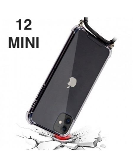 Funda Con Cuerda Reforzada Para iPhone 12 mini